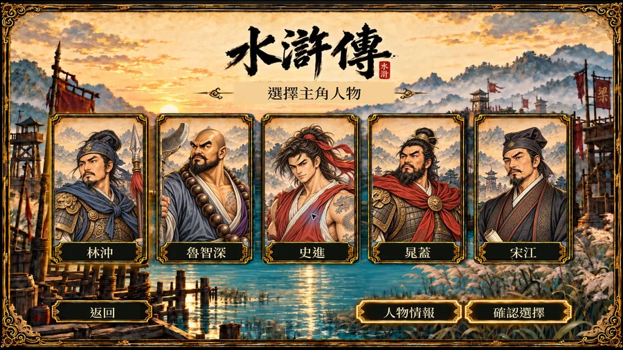 選擇你的水滸好漢