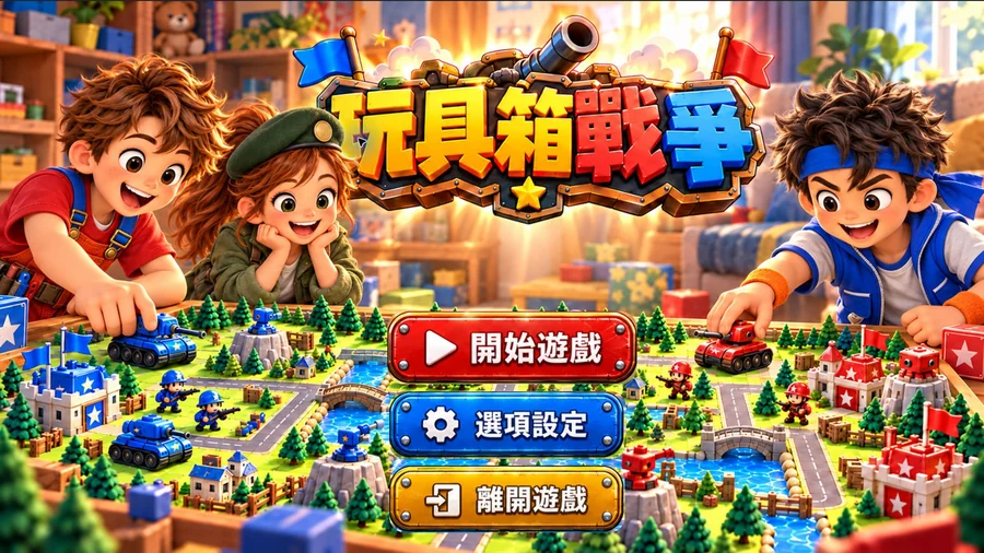 讓玩具盒化為戰場