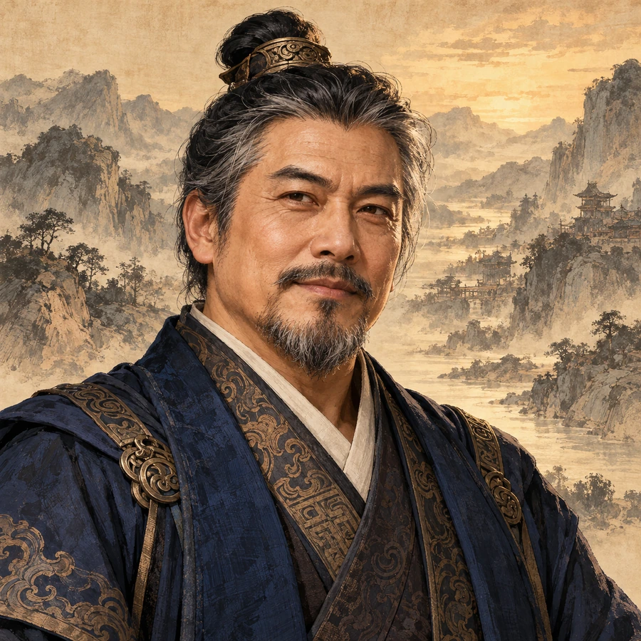 張瑋/Ken的水滸風格人物形象插畫